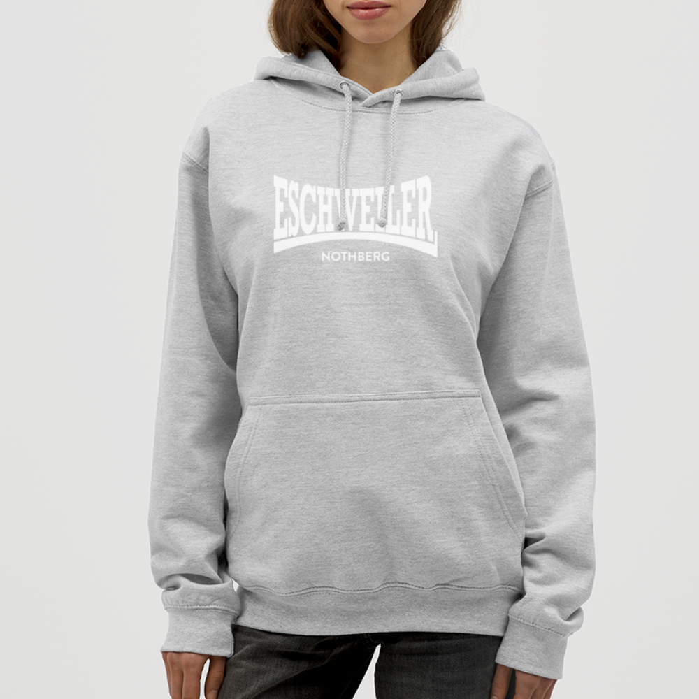 Statement Hoodie | Nothberg | Fü allemoole - Hellgrau meliert