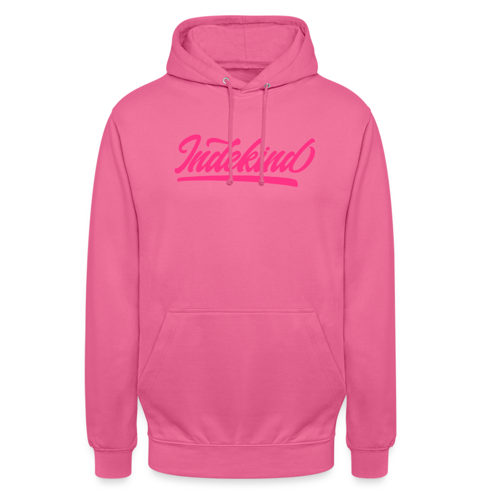 Hoodie | Indekind Neon Pink Klassik | Fü allemoole - Pink