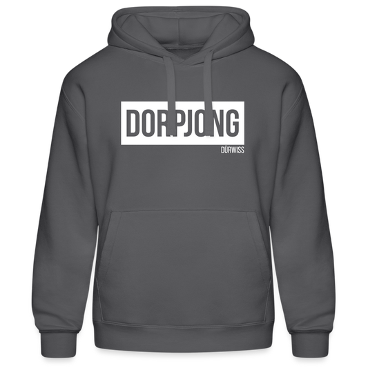 Hoodie | Dorpjong Dürwiss Premium | Manns-Lüü - Grau