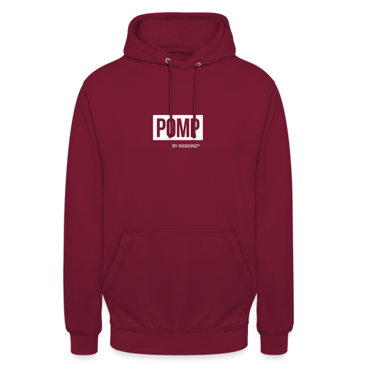 Hoodie | Pomp Klassik | Fü allemoole - Bordeaux