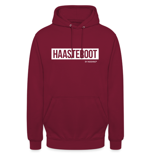 Hoodie | Haasteroth Klassik | Fü allemoole - Bordeaux