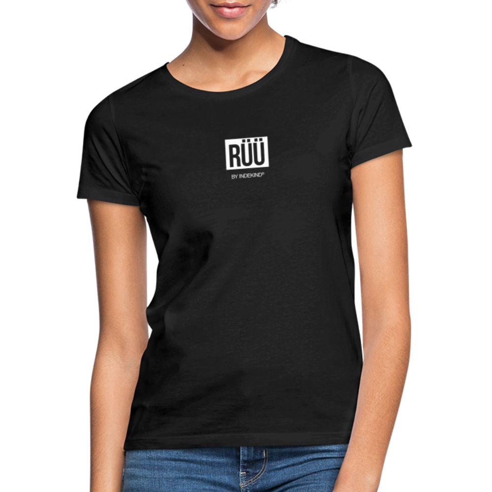 T-Shirt | Rüü Klassik | Mädsche - Schwarz