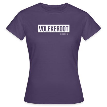 T-Shirt | Volekeroot Klassik | Mädsche - Dunkellila