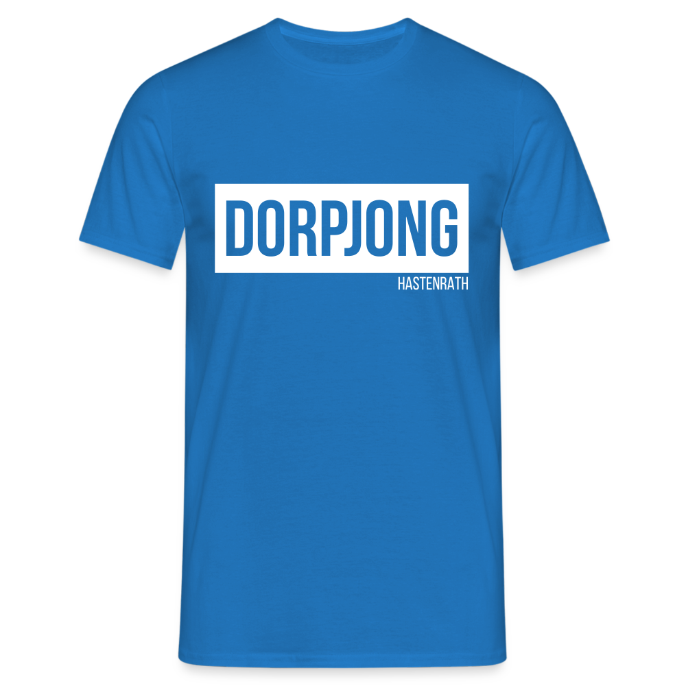 T-Shirt | Dorpjong Hastenrath Klassik | Manns-Lüü - Royalblau