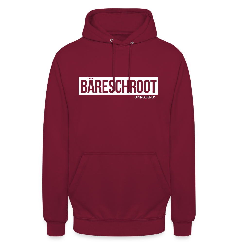 Hoodie | Bäreschroth Klassik | Fü allemoole - Bordeaux