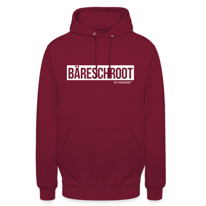 Hoodie | Bäreschroth Klassik | Fü allemoole - Bordeaux