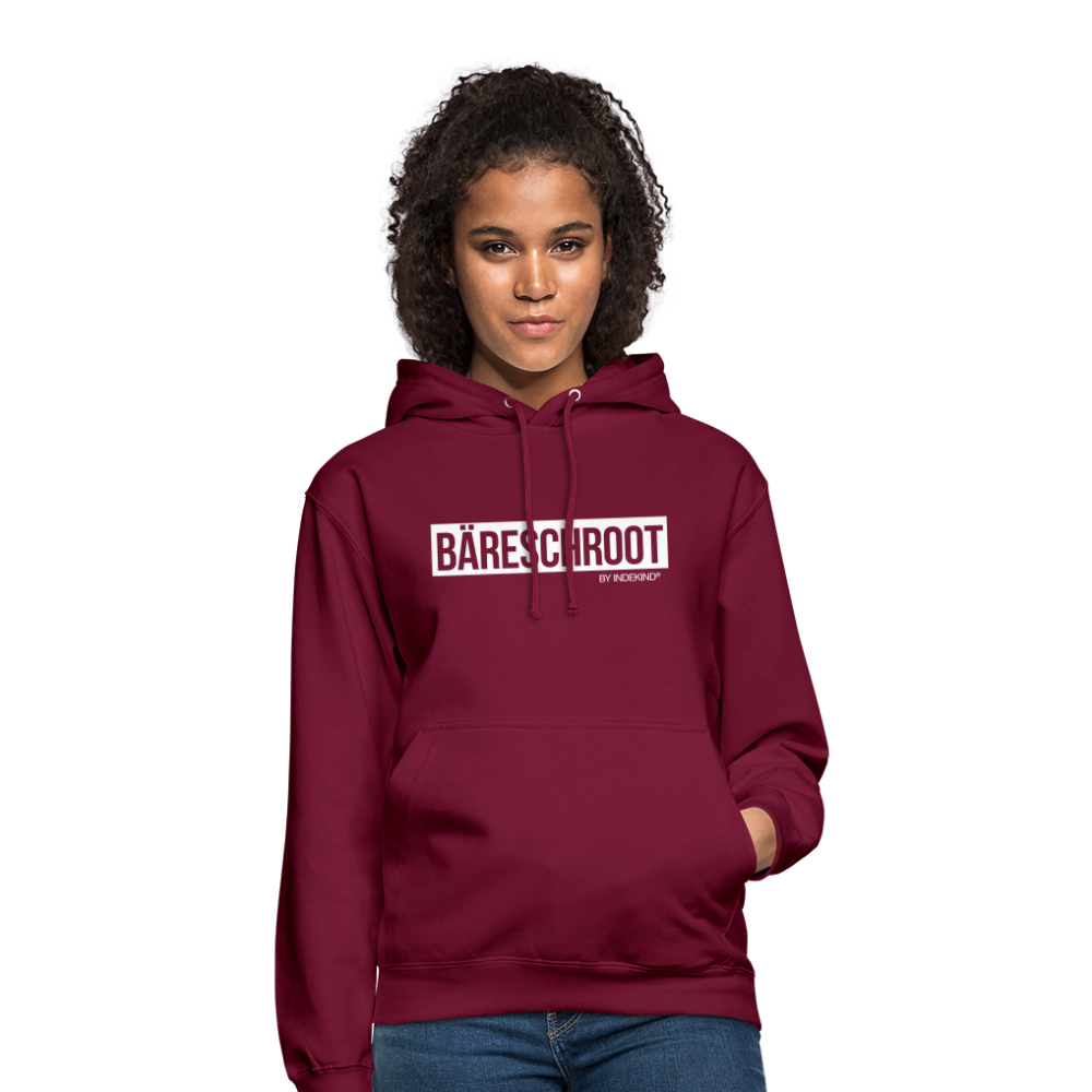 Hoodie | Bäreschroth Klassik | Fü allemoole - Bordeaux